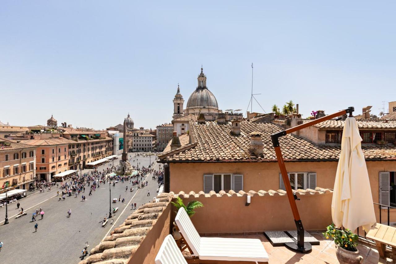 Apartament Presidential Penthouse Navona Rzym Zewnętrze zdjęcie